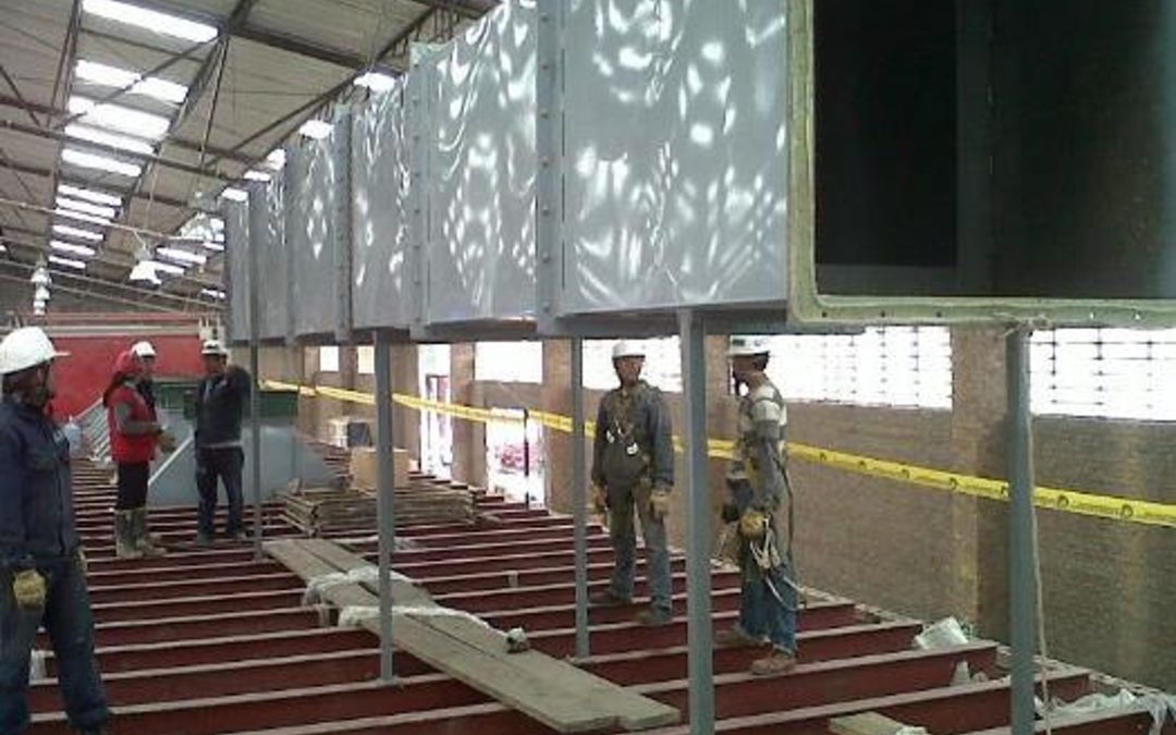 MONTAJE DUCTOS DE RECUPERACIÓN DE  CALOR ARCILLAS DE SOACHA