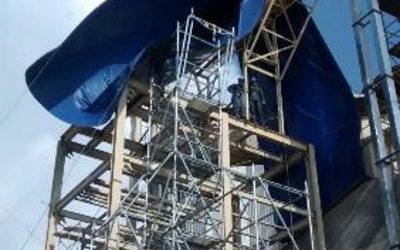 MONTAJE ESTRUCTURA METALICA TORRE EXTRUDER