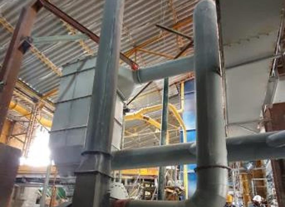 FABRICACIÓN Y MONTAJE DUCTERIA SISTEMA EXTRACCIÓN DE POLVOS